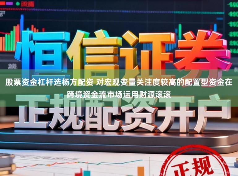 股票资金杠杆选杨方配资 对宏观变量关注度较高的配置型资金在跨境资金流市场运用财源滚滚