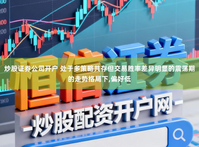 炒股证券公司开户 处于多策略共存但交易胜率差异明显的震荡期的走势格局下,偏好低